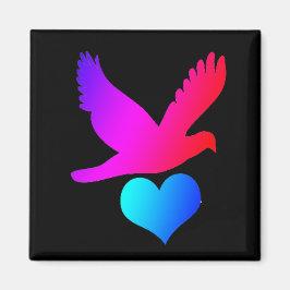 Liefdesvogel 2 magneet