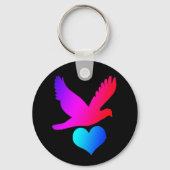 Liefdesvogel 2 sleutelhanger (Voorkant)