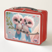 Liefdesvogel Lunchbox (Voorkant)