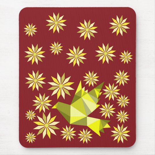 LIEFDESVOGEL MET BLOEMCADEAU SPECIALE DAG, VERJAAR MUISMAT (Voorkant)