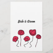 LIEFDESVOGEL MIJN HERINNERING BRUILOFTSFEESTJE SPE FLYER (Achterkant)