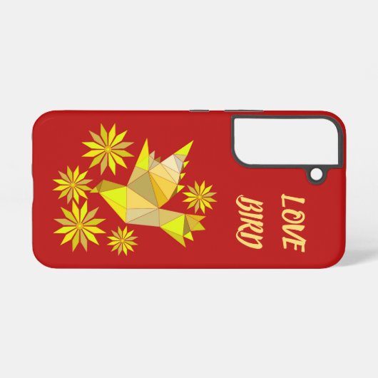 LIEFDESVOGEL SAMSUNG GALAXY HOESJE (Achterkant horizontaal)