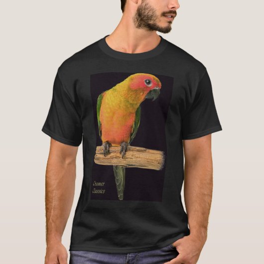 liefdesvogel_zwart/bgrand t-shirt (Voorkant)
