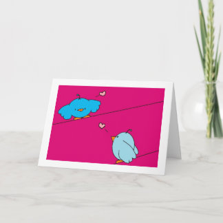 liefdesvogelkaart kaart