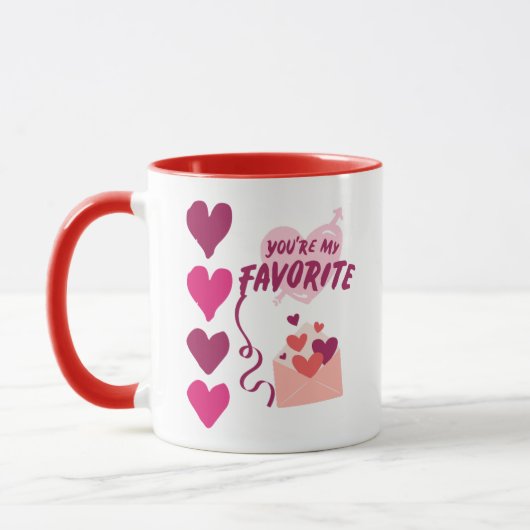 Liefdesvogels Cadeau Mok (Links)