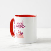 Liefdesvogels Cadeau Mok (Voorkant links)
