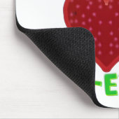 Liefdesvogels Hart Cadeau Muismat (Hoek)
