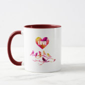 Liefdesvogels Hart Mok (Links)