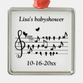 liefdesvogels, in afwachting van een toevoeging aa metalen ornament (Voorkant)