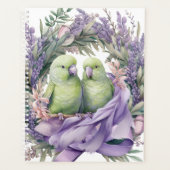 Liefdesvogels & Lavendel Planner (Voorkant)