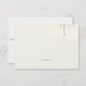 Liefdesvogels RSVP Kaarten Kaartje (Achterkant)