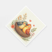 Liefdesvogels Servet (Hoek)