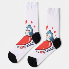 Liefdesvogels Sokken