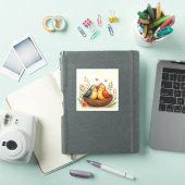 Liefdesvogels Sticker (iPad Cover)