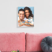 Liefdesvogels Uw Foto Ingepakt Canvas Afdruk (Insitu (Woonkamer))