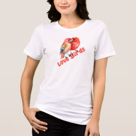 Liefdesvogels Valentijn Tri-Blend Shirt