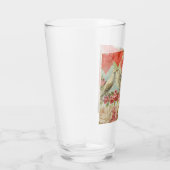 Liefdesvogels Vintage Antieke Hart Glas (Rechts)
