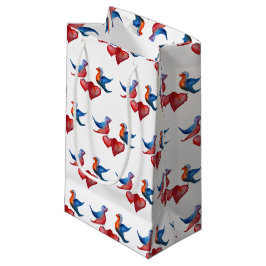 Liefdesvogels, Waterverf Vogels Cadeautas
