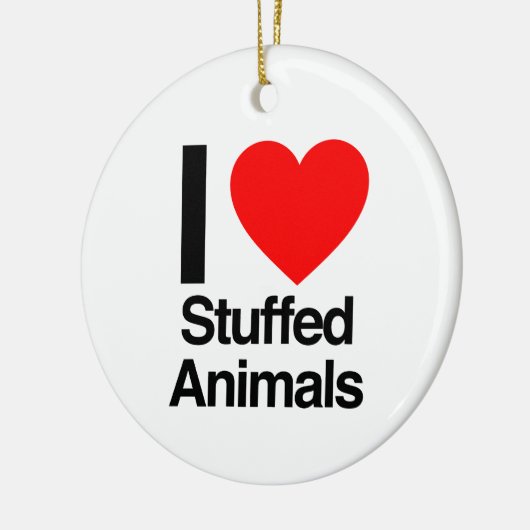 liefdesvolle dieren keramisch ornament (Links)