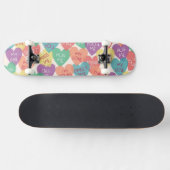 Liefdesvorm Achtergrond Persoonlijk Skateboard (Horizontaal)