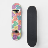 Liefdesvorm Achtergrond Persoonlijk Skateboard (Voorkant)