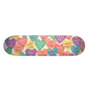 Liefdesvorm Achtergrond Persoonlijk Skateboard