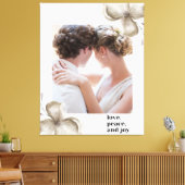 liefdesvrede canvas afdruk (Insitu (Woonkamer))