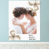 liefdesvrede canvas afdruk (Insitu (Houten vloer))