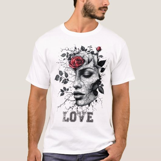 Liefdeswortels T-shirt (Voorkant)