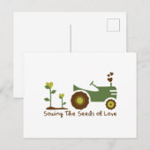 liefdeszaad briefkaart (Voorkant / Achterkant)