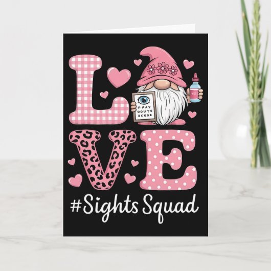 Liefdeszicht Squad Opticien Optometrist Kabouter V Kaart (Voorkant)