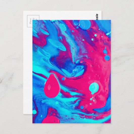 liefdeszirl briefkaart (Voorkant / Achterkant)