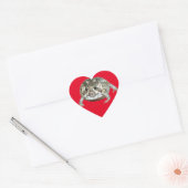 liefdeszweep hart sticker (Envelop)