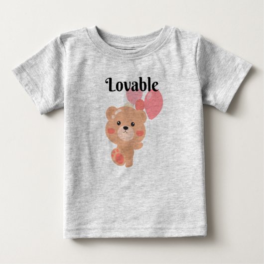 Liefdevol Baby fijne trui T-shirt (Voorkant)