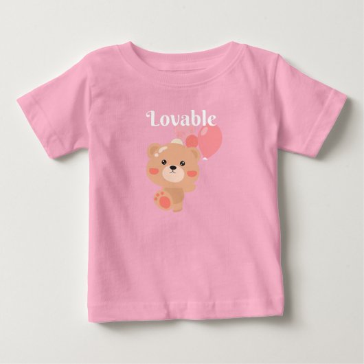 Liefdevol Baby fijne trui T-shirt (Voorkant)