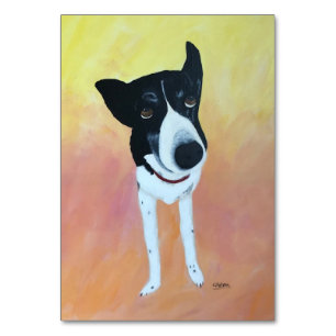 Liefdevol, bijwoord, hond thema lezing flashcards kaart