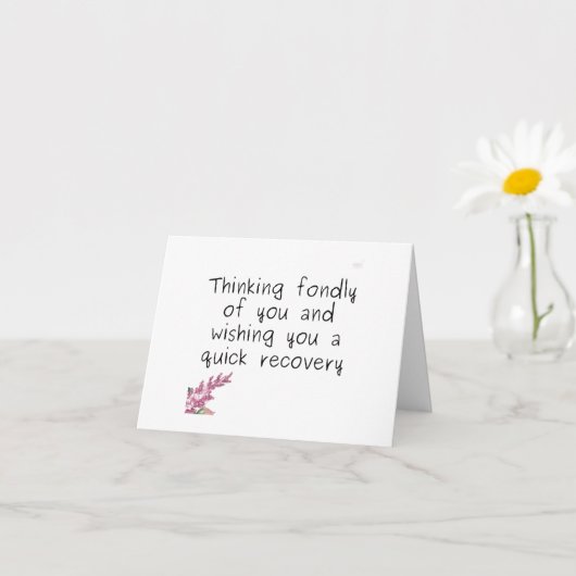 LIEFDEVOL DENKEN AAN "JIJ" GAAT SNEL GOED KAART (Kleine Plant)