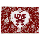 Liefdevol Hart  Groot Cadeauzakje (Achterkant)
