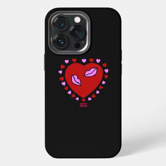 Liefdevol Hart Kust Apple iPhone 13 Pro Hoesje (Achterkant)