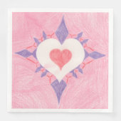 Liefdevol Hart Servet (Voorkant)