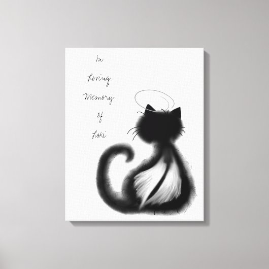 Liefdevol Herinneringscanvasprint Canvas Afdruk (Voorkant)