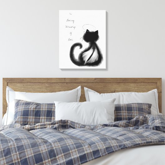 Liefdevol Herinneringscanvasprint Canvas Afdruk (Insitu (Slaapkamer))