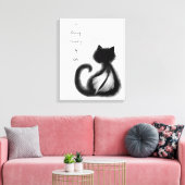 Liefdevol Herinneringscanvasprint Canvas Afdruk (Insitu (Woonkamer))
