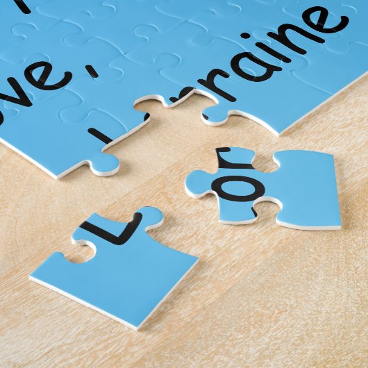 Liefdevol huwelijksaanzoek legpuzzel (Zijkant)