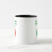 Liefdevol Italiaans Hart Verzorgd Iedereen Design Mok (Midden)