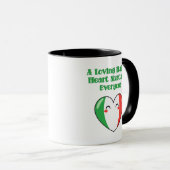 Liefdevol Italiaans Hart Verzorgd Iedereen Design Mok (Voorkant rechts)