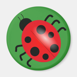 Liefdevol lieveheersbeestje magneet