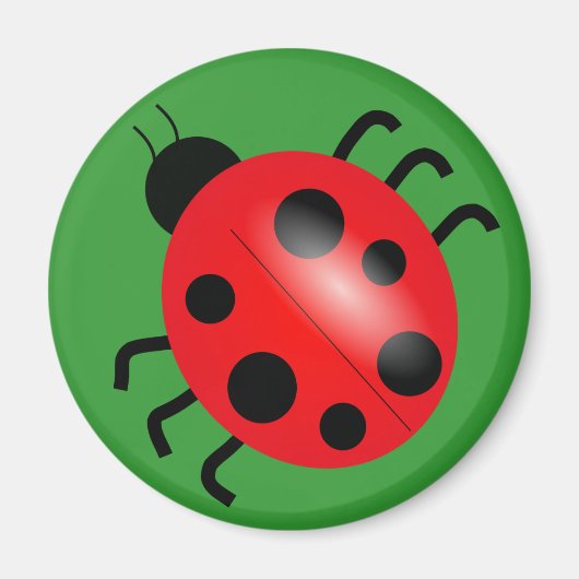 Liefdevol lieveheersbeestje magneet (Voorkant)