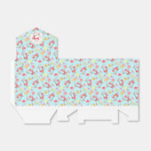 Liefdevol Naaien Blauw Bedankdoosjes (Uitgevouwen)