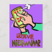 Liefdevol Nieuwjaar Swipe Briefkaart (Voorkant)